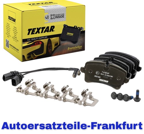 Textar bremsbeläge hinten - bremsbeläge,