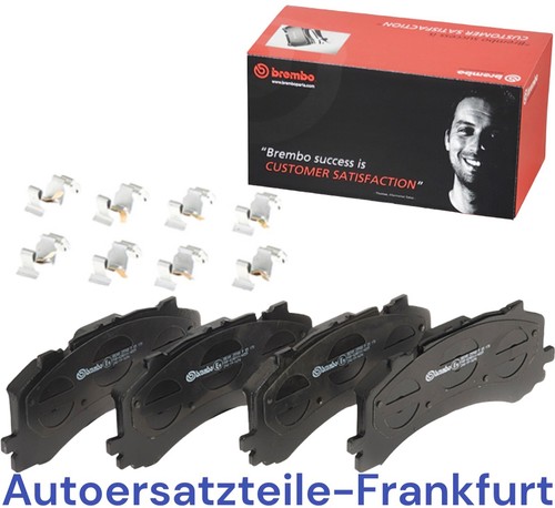 Brembo bremsbeläge vorne - vorne, vw