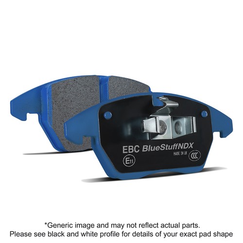 Ebc bremsbeläge vorne - ebc,