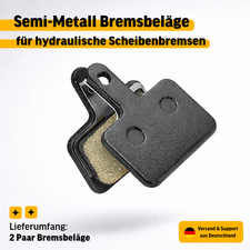 2 Paar Fahrrad Bremsbeläge
