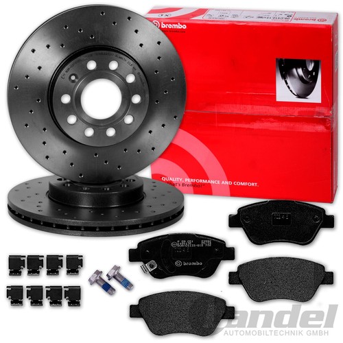 Brembo gelochte bremsscheiben - gelochte,