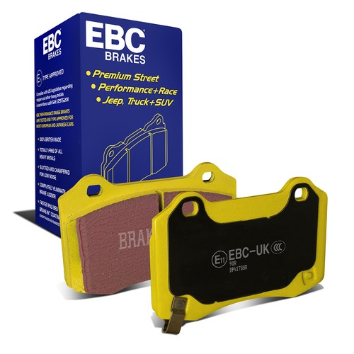 Ebc bremsbeläge hinten - bremsbeläge,