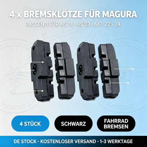 Bremsbeläge für magura - 4x,
